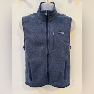 Patagonia Better Sweater Fleece vest in blue | medium